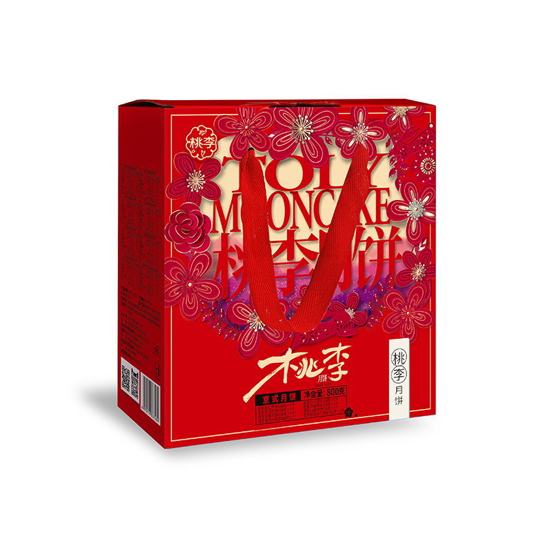 尊龙凯时月饼家庭装橱窗